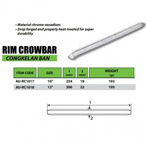 TEKIRO CONGKELAN BAN 10, 12 INCHI